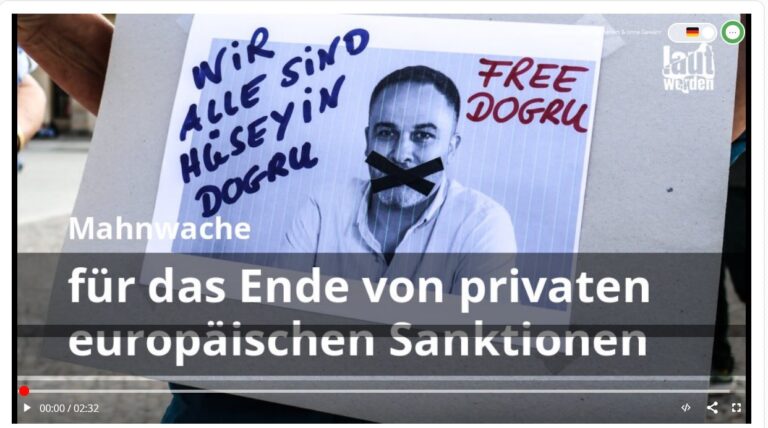 Die Nachdenkseiten, das Overton Magazin und laut-werden.de be&shy;rich&shy;ten über die Mahn&shy;wache