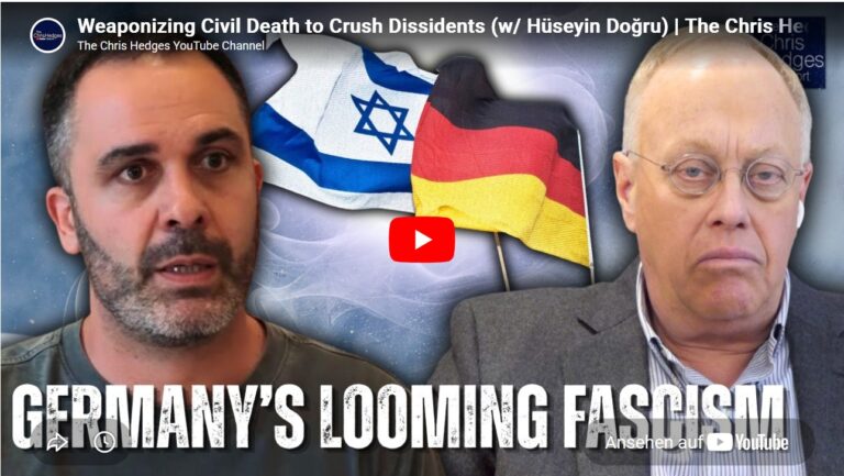 Der US Journalist Chris Hedges interviewt Hüseyin Doğru